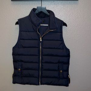 J Crew Anthem Down and Feather Fill Puffer Vest